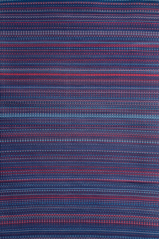 Mixed Indigo Plum Rug