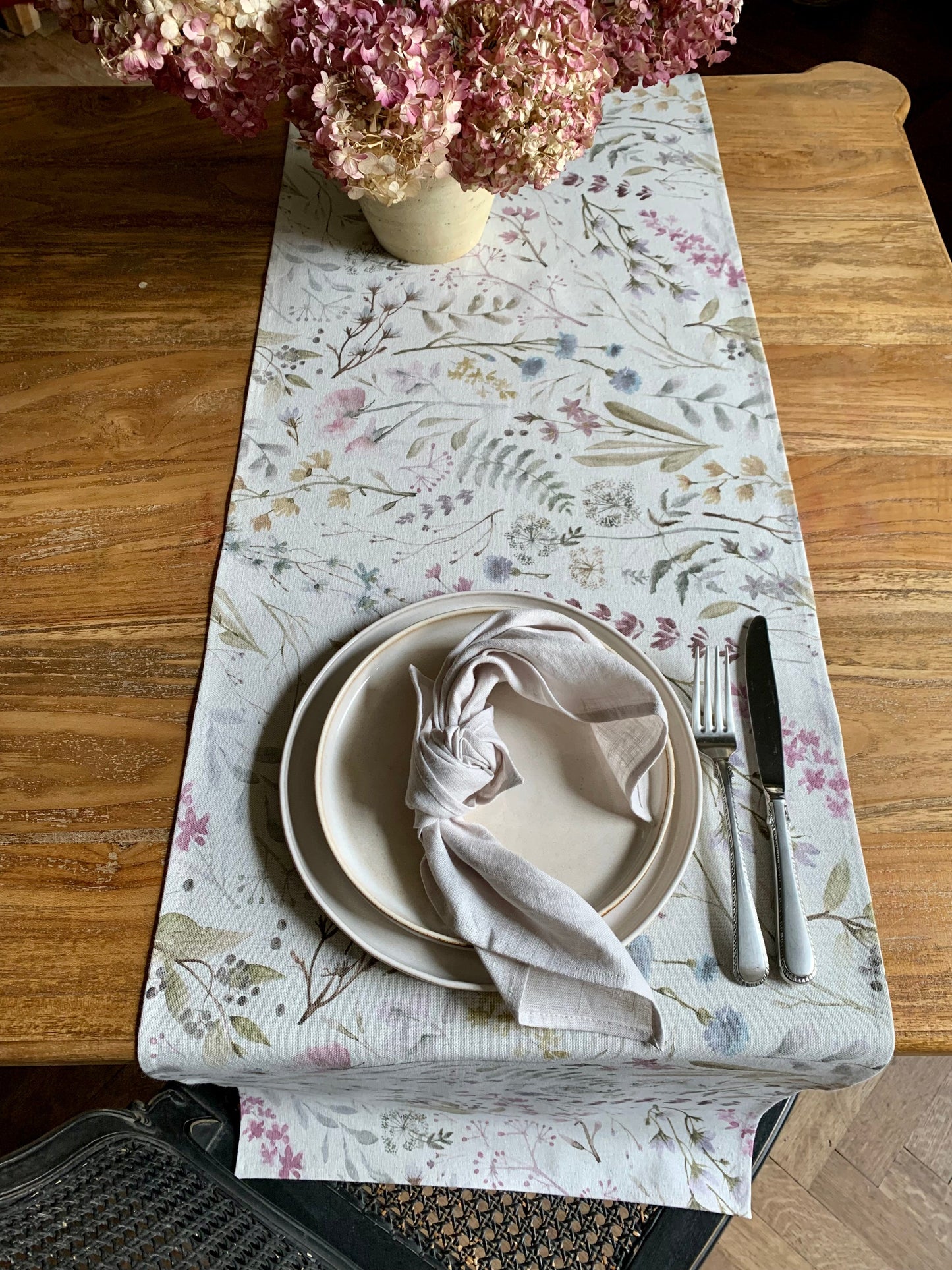 Table Runner, Linen-Cotton Mix, Printed | Aitana (Copy)