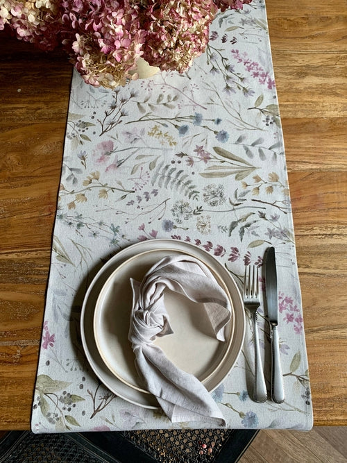 Table Runner, Linen-Cotton Mix, Printed | Aitana (Copy)
